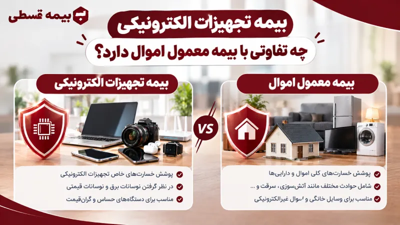 بیمه تجهیزات الکترونیکی چه تفاوتی با بیمه معمول اموال دارد؟